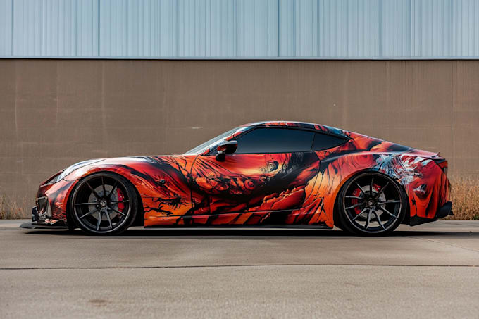 Gig Preview - Do professionally vehicle wrap design