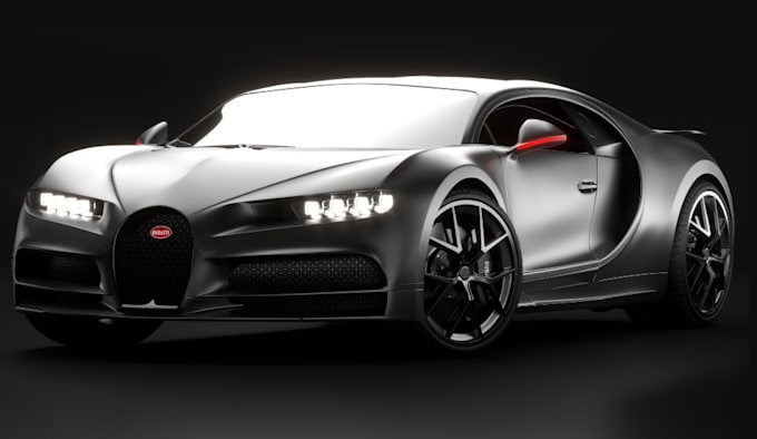 Gig Preview - Custom realistic car rendering, 3d automotive design, luxury car, car modeling