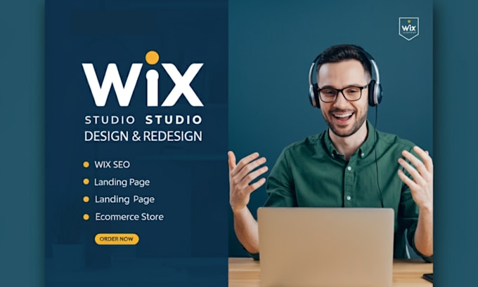 Gig Preview - Wix website design and redesign, fix edit update migrate copy clone wix website