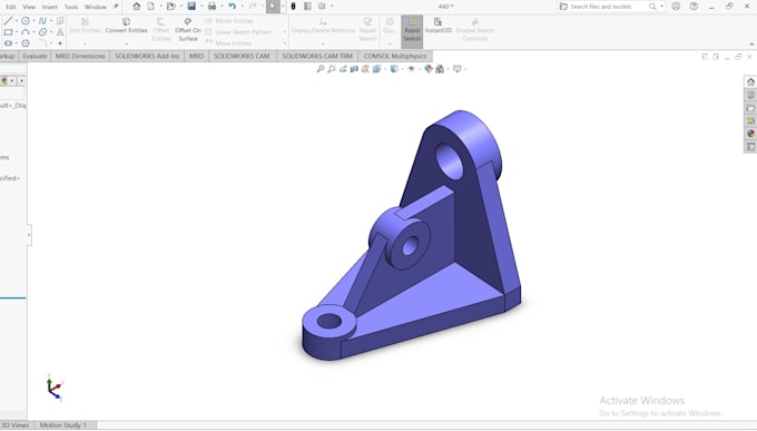 Gig Preview - 3d modeling and 2d drawing in solidworks