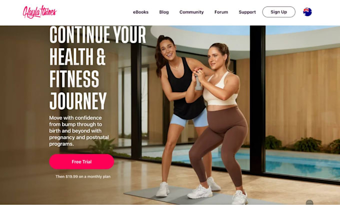 Gig Preview - Create mobile optimized shopify store for activewear and fitness accessories