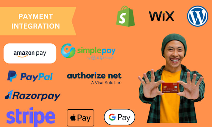 Gig Preview - Integrate paysimple, adyen, nestpay, amazon pay, braintree, wepay, google pay