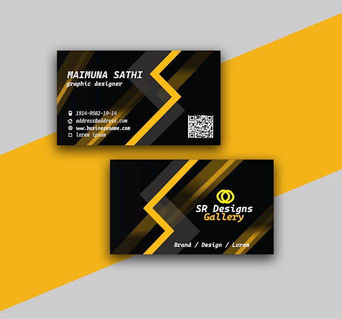 Gig Preview - Modern, minimalistic, and luxurious business card designs