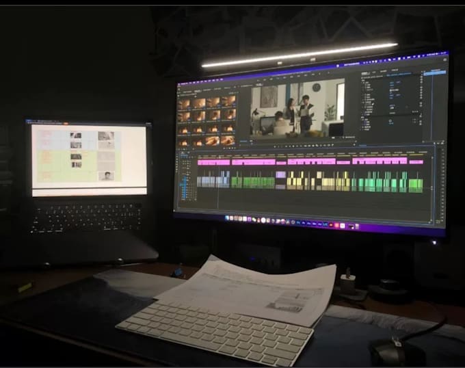 Gig Preview - Create professional video editing, animations