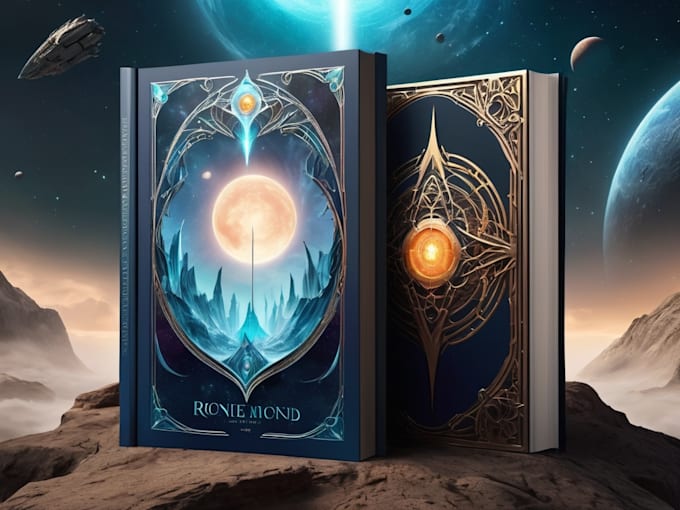 Gig Preview - Create a stunning fantasy or scifi book cover for you