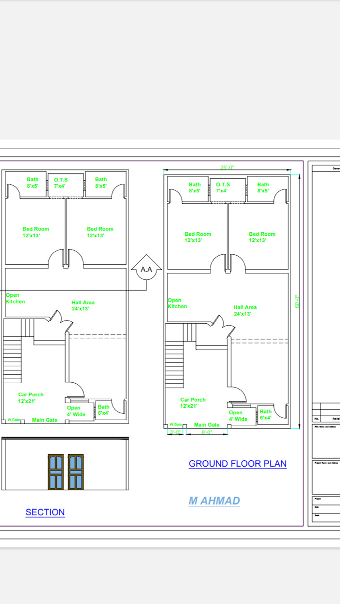 Bestseller - draw, redraw 2d architectural floor plan, blueprint autocad