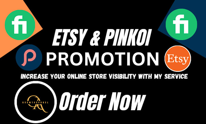 Gig Preview - Do pinkoi and etsy promotion to get traffic and rank