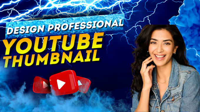 Bestseller - design attractive clickbait youtube thumbnail within 2 hours