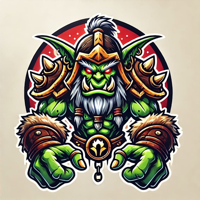 Bestseller - do amazing war craft goblin mascot logo with any file design service