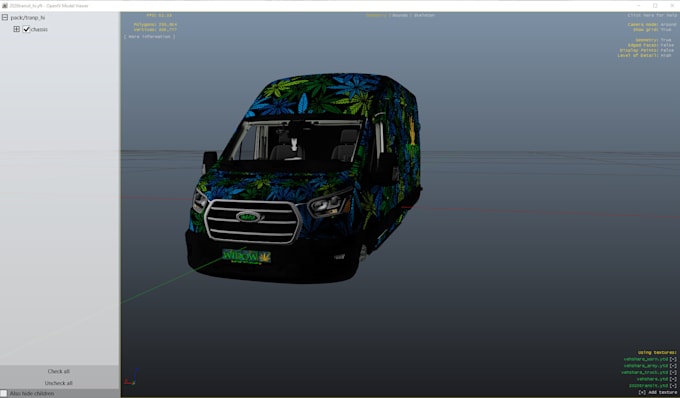 Gig Preview - Give you a livery and vehicle for white widow