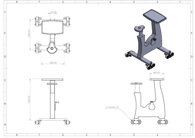 Bestseller - design your 3d models and 2d drawings in cad software