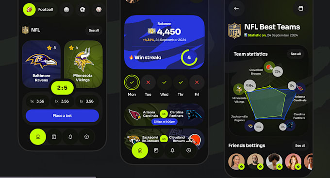 Gig Preview - Develop crypto bet app, website, sport app, gamble site, app