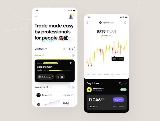 Gig Preview - Build forex trading app, investing app, stock app, option otc app