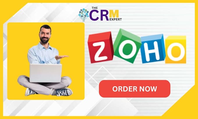 Gig Preview - Setup zoho sites CRM design responsive websites zoho campaign zoho one