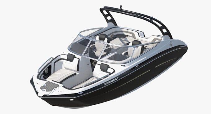 Gig Preview - Do 3d yacht interior, exterior model, ship model, boat model, yacht rendering