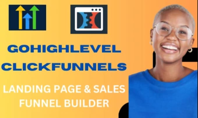 Gig Preview - Set up gohighlevel sales funnel, landing page, ghl website