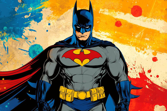 Bestseller - draw comic superhero pop art portraits