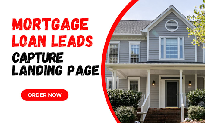 Gig Preview - Generate exclusive mortgage leads via facebook ads mortgage website mca leads