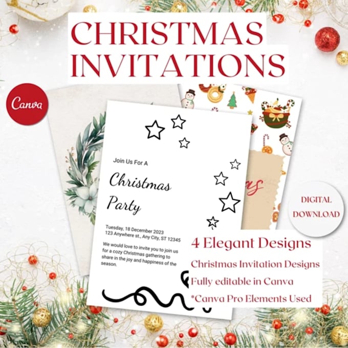 Gig Preview - Design party flyer, invitation card, event flyer, thank you card, amazon card