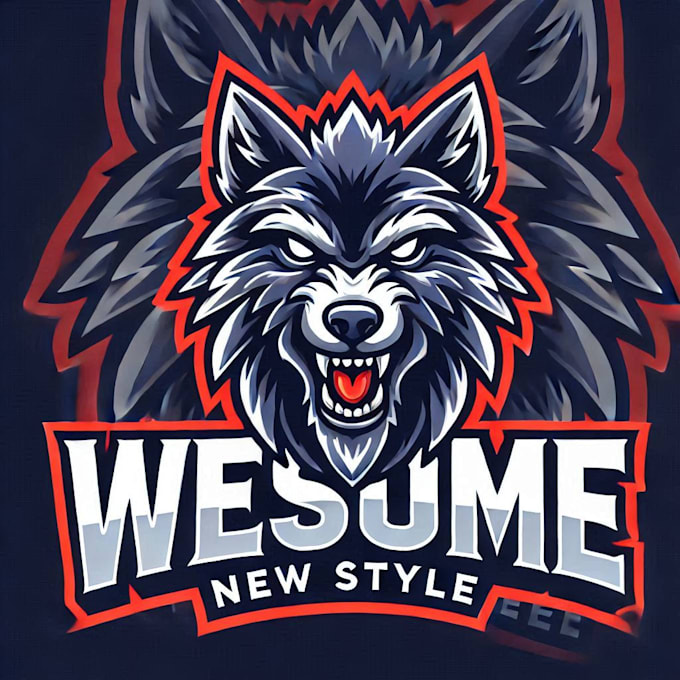 Gig Preview - Do awesome for new style wolves mascot logo design with 1 day delivery