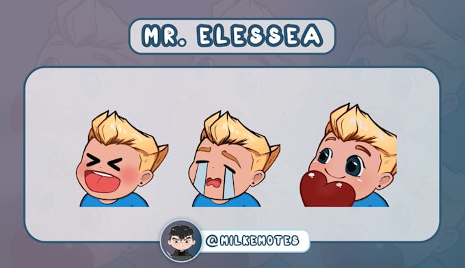 Bestseller - draw custom emotes for twitch or discord