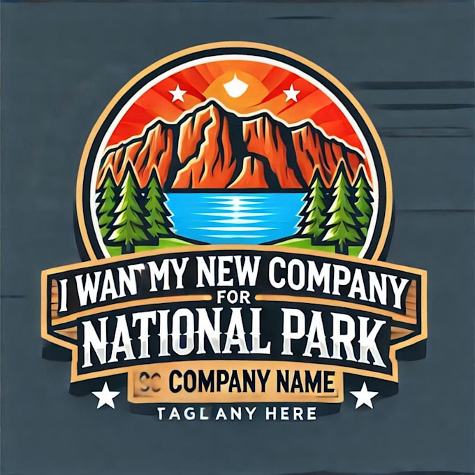 Gig Preview - Do make national park mascot logo design with unlimited review