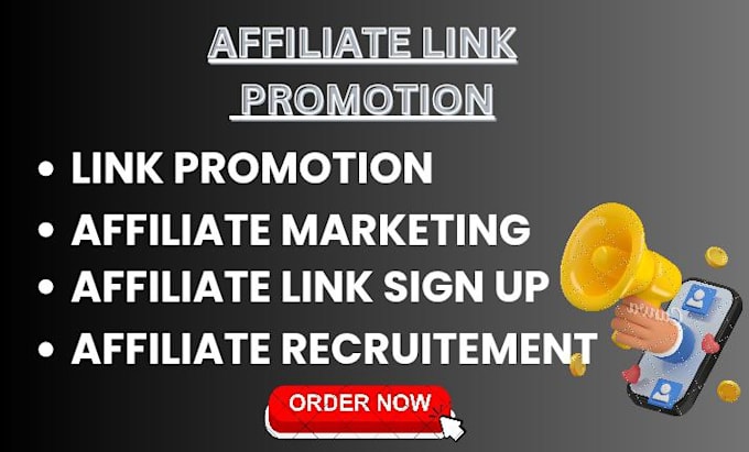 Gig Preview - Do affiliate marketing affiliate recruitment affiliate program set up