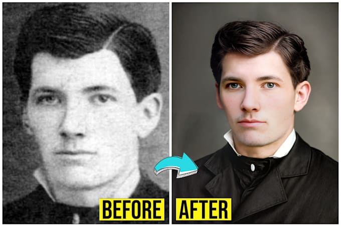 Bestseller - restoring old and damaged photos