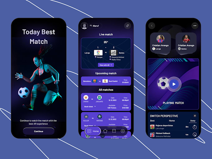 Gig Preview - Develop sportsbet app fantasy sport app sportsbet website