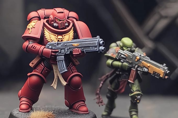 Gig Preview - Paint your miniatures for warhammer, sigmar, dnd and more