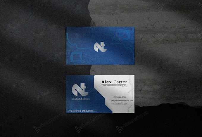 Gig Preview - Do professional business card design