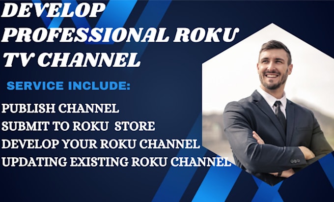 Gig Preview - Do develop roku tv tvos or apple tv channel create your channel on roku