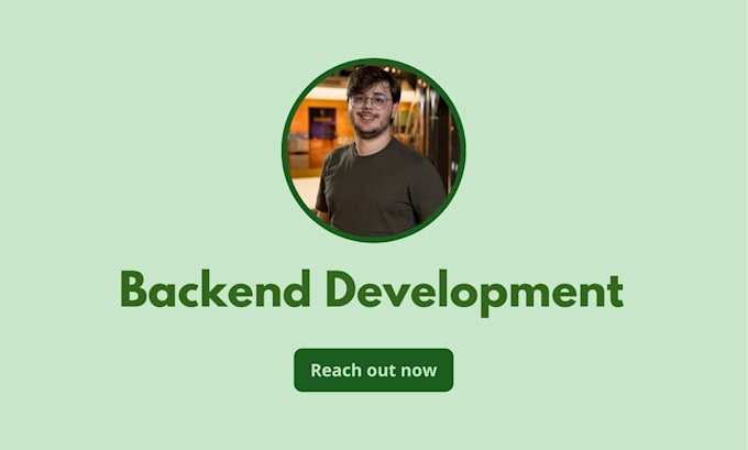 Gig Preview - Be your backend nodejs developer to build apis as you need