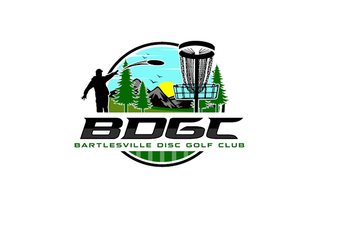 Gig Preview - Create high quality and beautiful disc golf logo design