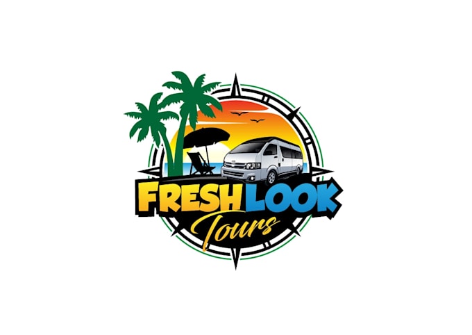 Gig Preview - Create attractive and imagination tour travel logo design