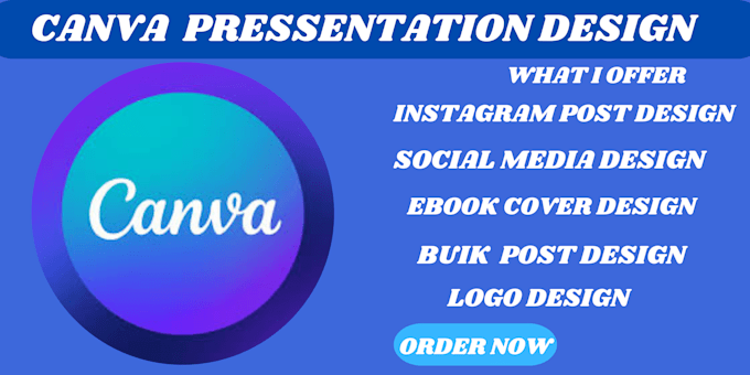 Gig Preview - Do canva presentation menu design and business flyer