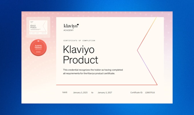 Gig Preview - Setup klaviyo email marketing, klaviyo flows and design klaviyo email templates