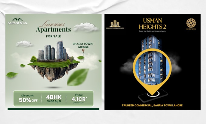 Bestseller - design real estate flyer, poster, and brochure in 24hours