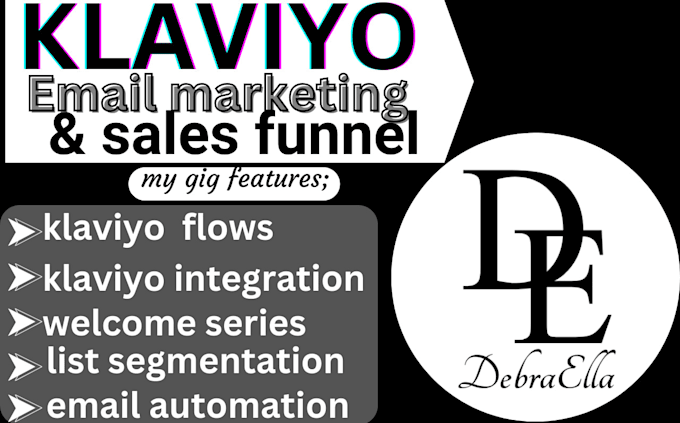 Bestseller - setup klaviyo email SMS marketing flows for shopify marketing sales funnel