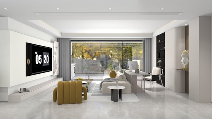 Bestseller - create interior design with realistic 3d rendering