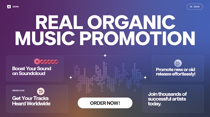 Gig Preview - Do organic soundcloud music promotion for album edm hiphop promotion