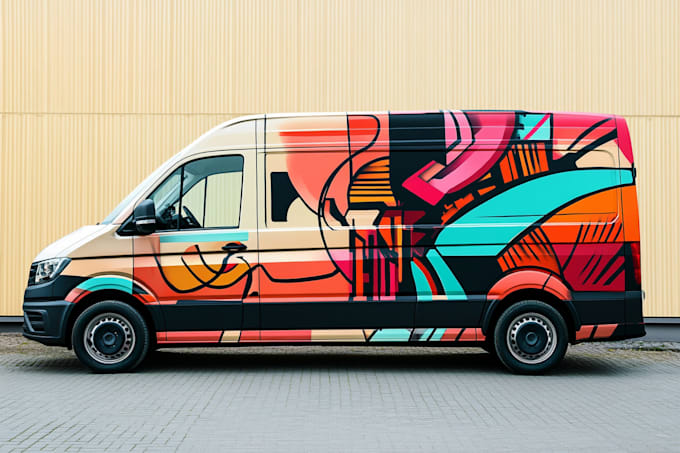 Gig Preview - Do vehicle wrap, car wrap, truck wrap, or van wrap design