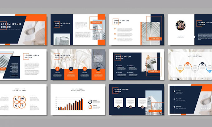 Gig Preview - Design stunning powerpoint presentation investor pitch deck