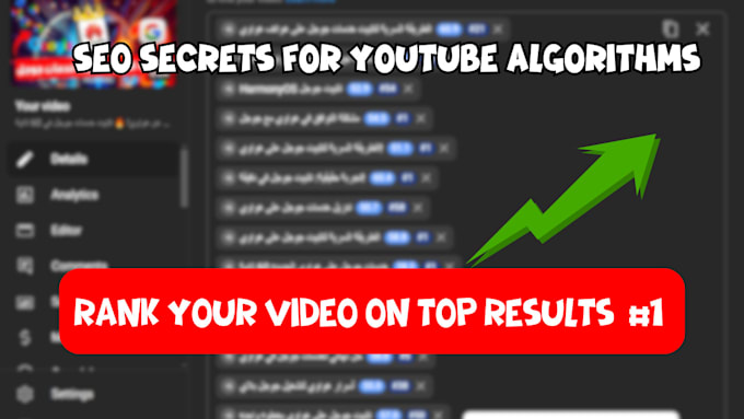 Bestseller - optimize your youtube channel with SEO