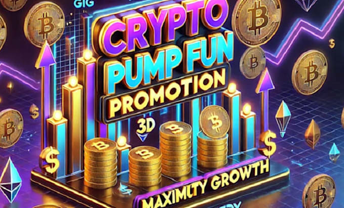 Gig Preview - Crypto token telegram promotion, memecoin pump fun promotion, pump token