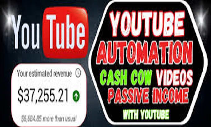 Gig Preview - Setup youtube automation channel business for you and create cash cow videos