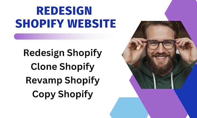 Gig Preview - Revamp shopify website, clone, copy, redesign shopify, revamp shopify store