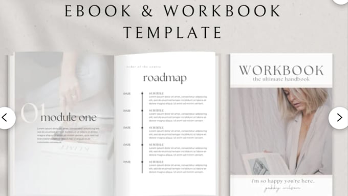 Gig Preview - Do small businesses canva ebook coaching workbook template ebook course creator