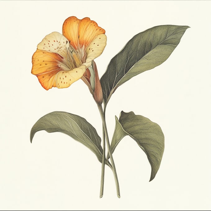 Bestseller - draw vintage line art, botanical food illustration