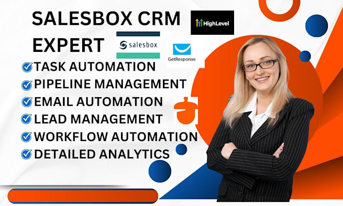 Gig Preview - Setup automation salesbox crm nutshell crm onepage crm hubspot crm copper crm